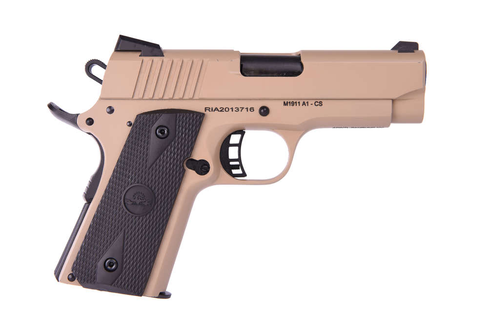 Handguns Rock Island Armory M1911 CS FDE 9mm M1911-A1 CS TACT 9MM FDE • FLAT DARK EARTH CERAKOTE • Model: M1911 CS FDE